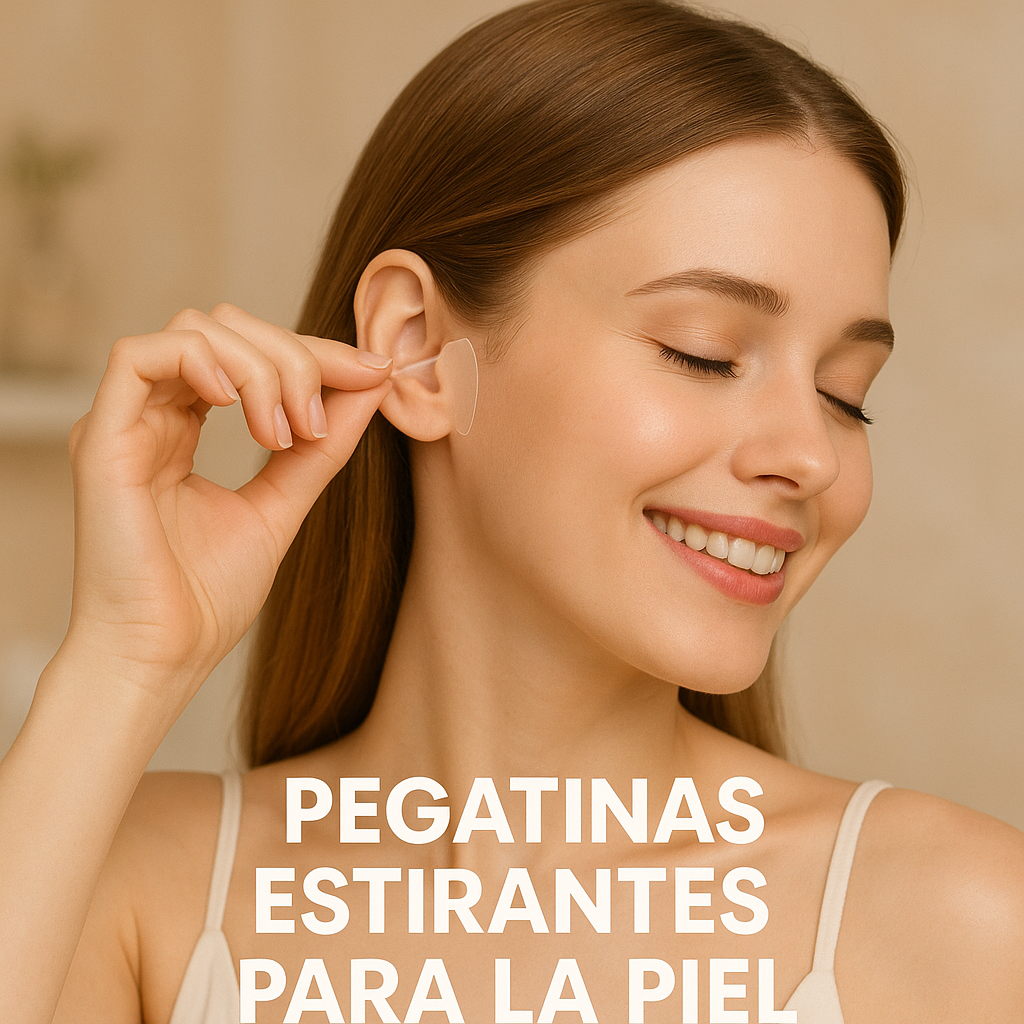 Pegatinas estirantes faciales